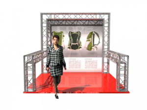 Алюминиевые выставочные стенды #5101(3x3x2.6m)